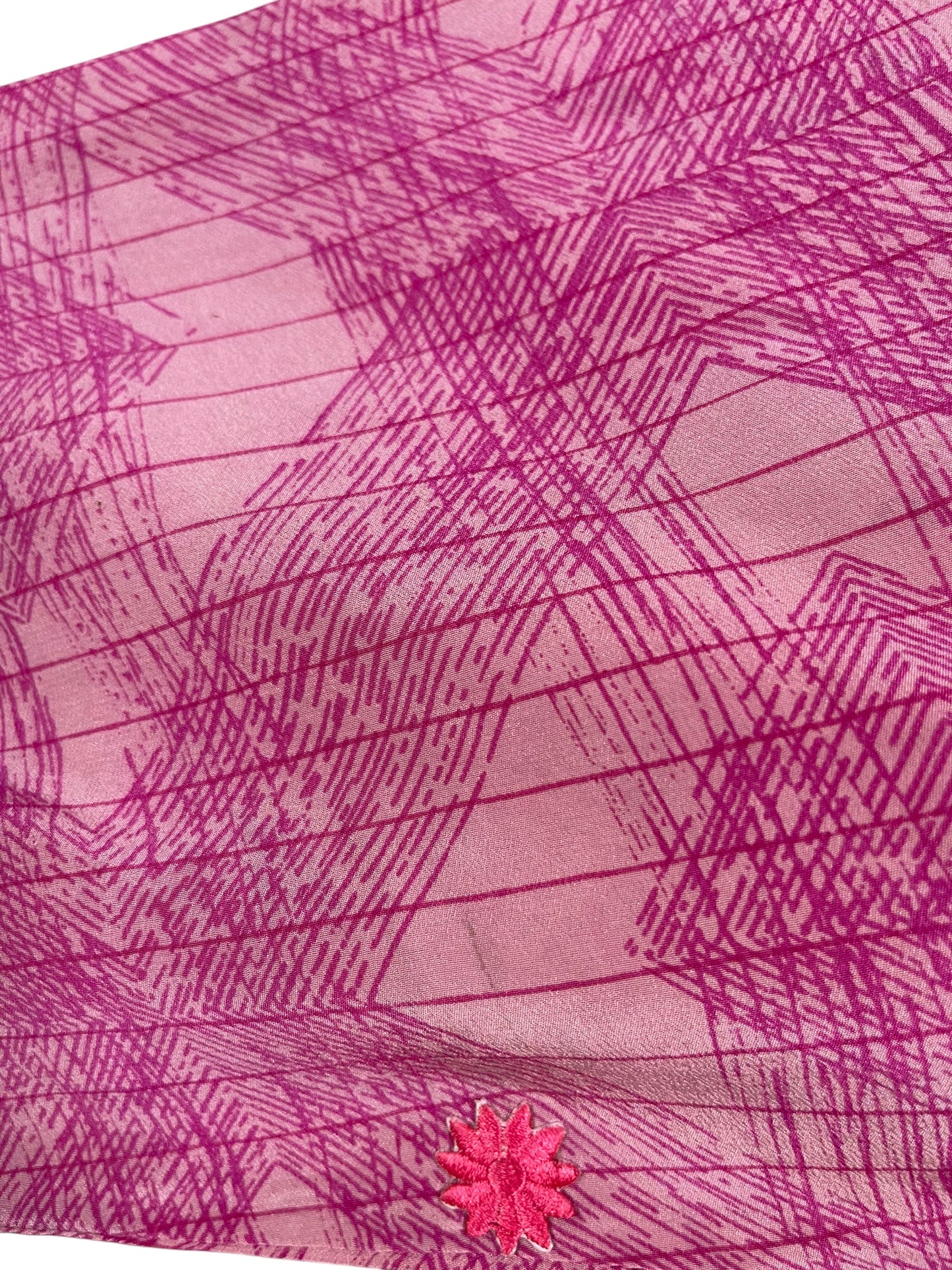 PRC6051 Avatar Pure Silk Self Pocket Tunic Dress