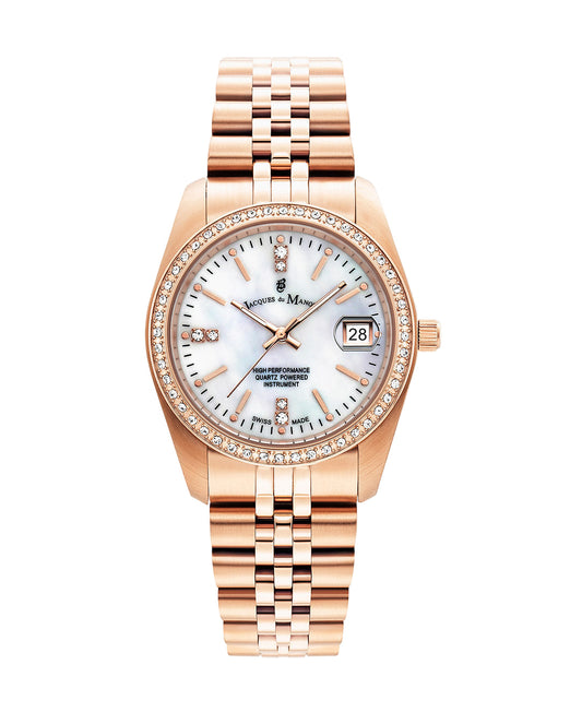 Jacques du Manoir Inspiration Classic 36mm Quartz Ladies Watch