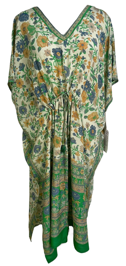 PRC6778 Avatar Pure Silk Maxi Kaftan