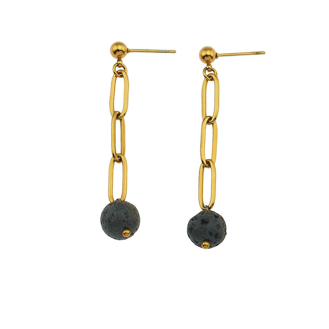 MYAH Volcanic Lava Stone Necklace