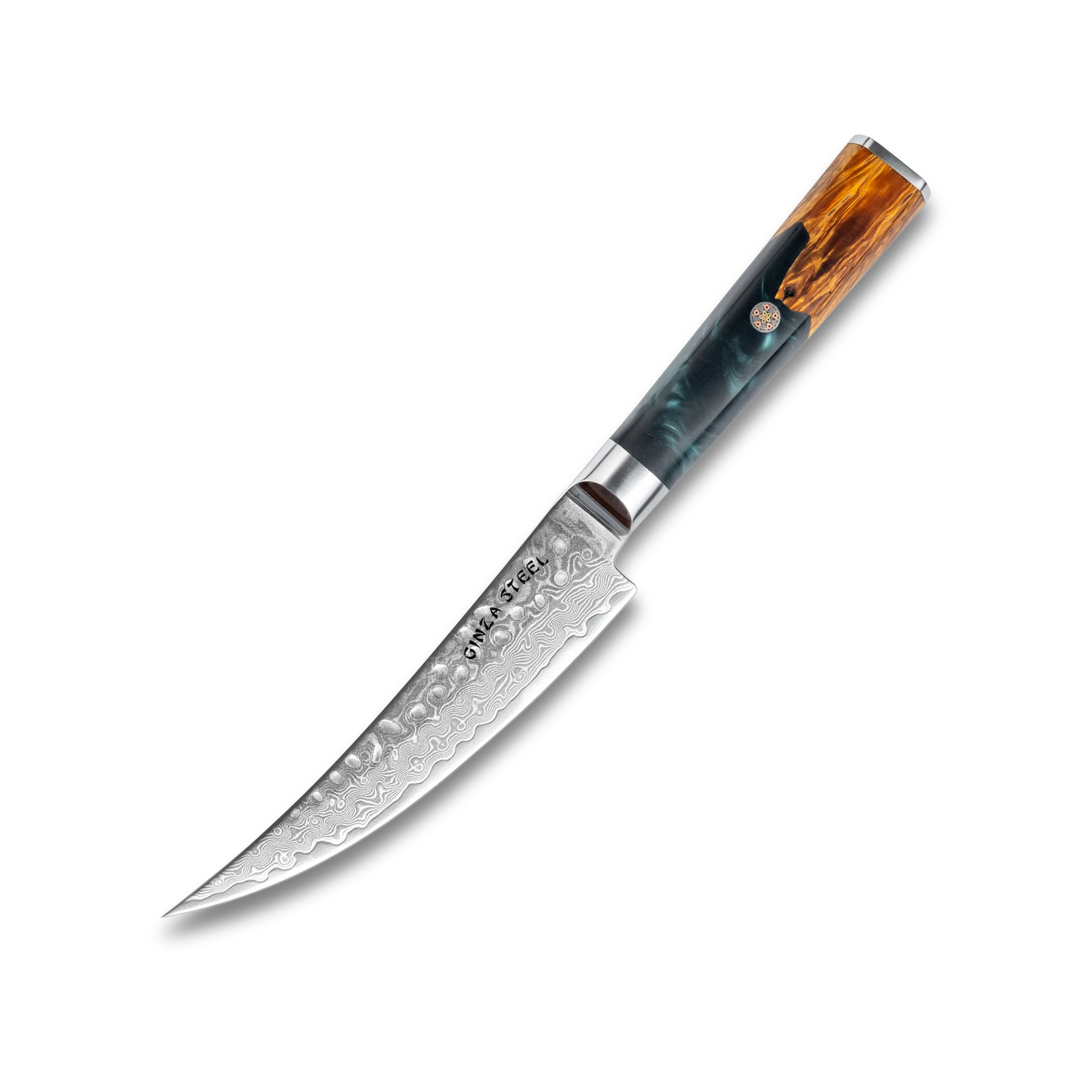 Kaze Katana 6″ Boning Knife | Damascus Steel by Ginza Steel