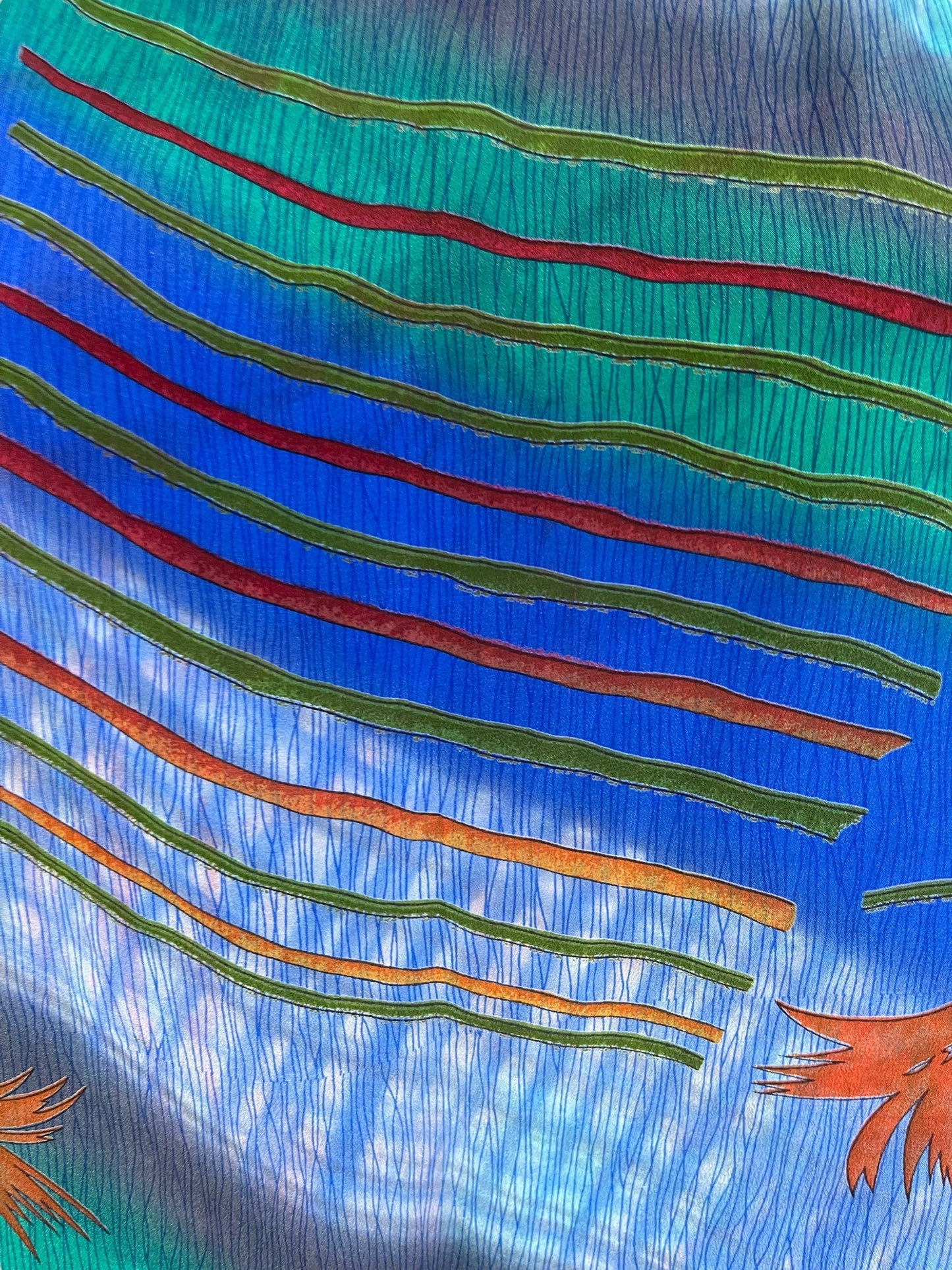 PRC6660 Avatar Pure Silk Side Slit Top