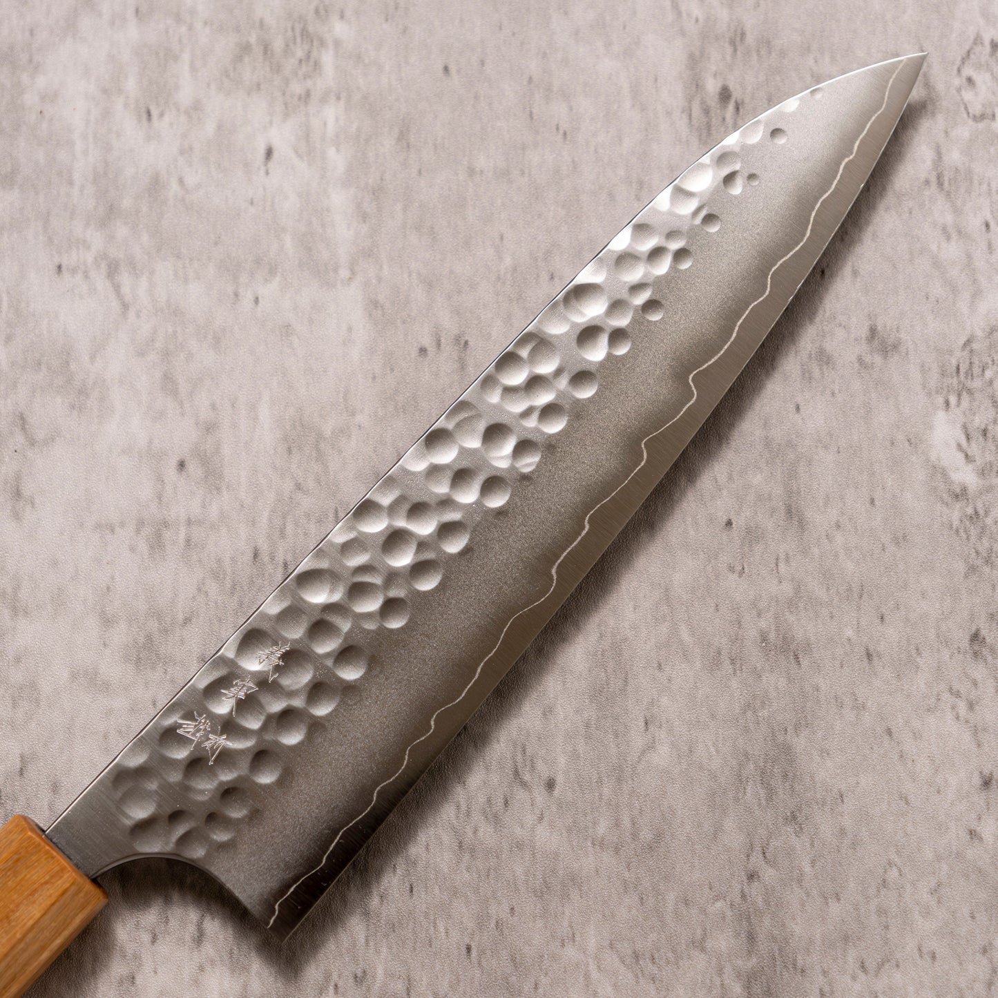 Yoshimi Kato Ginsan Gyuto 215 mm