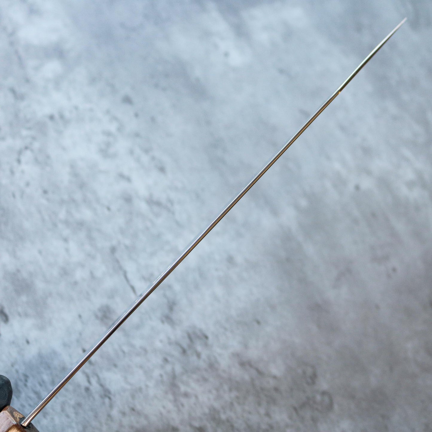 Kenshiro Hatono Ginsan Damascus Gyuto 210 mm Oak