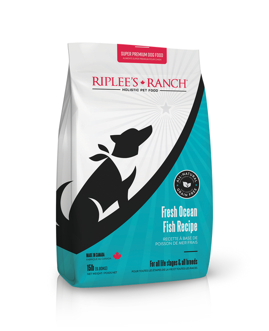 Fresh Ocean Fish Dog Food - 15lb Bag