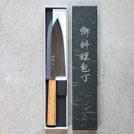 Hatsukokoro Ginsou Santoku 170 mm