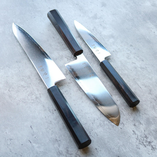 Hatsukokoro Hikari Three Piece Kit (Santoku)