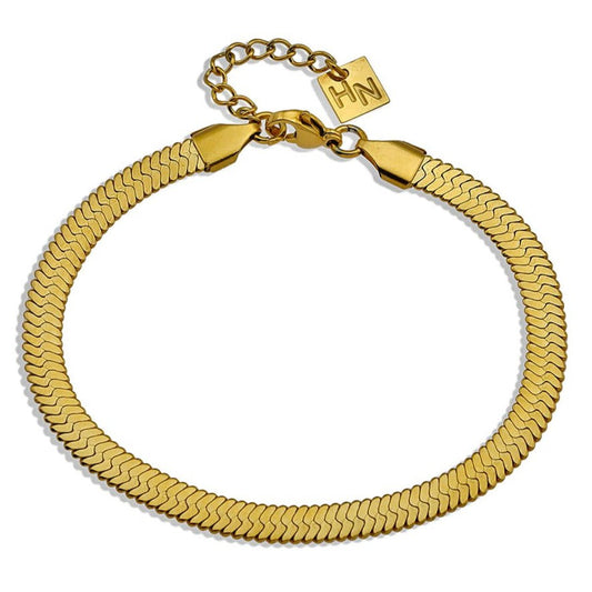 LAILA Snake Skin Textured Bracelet