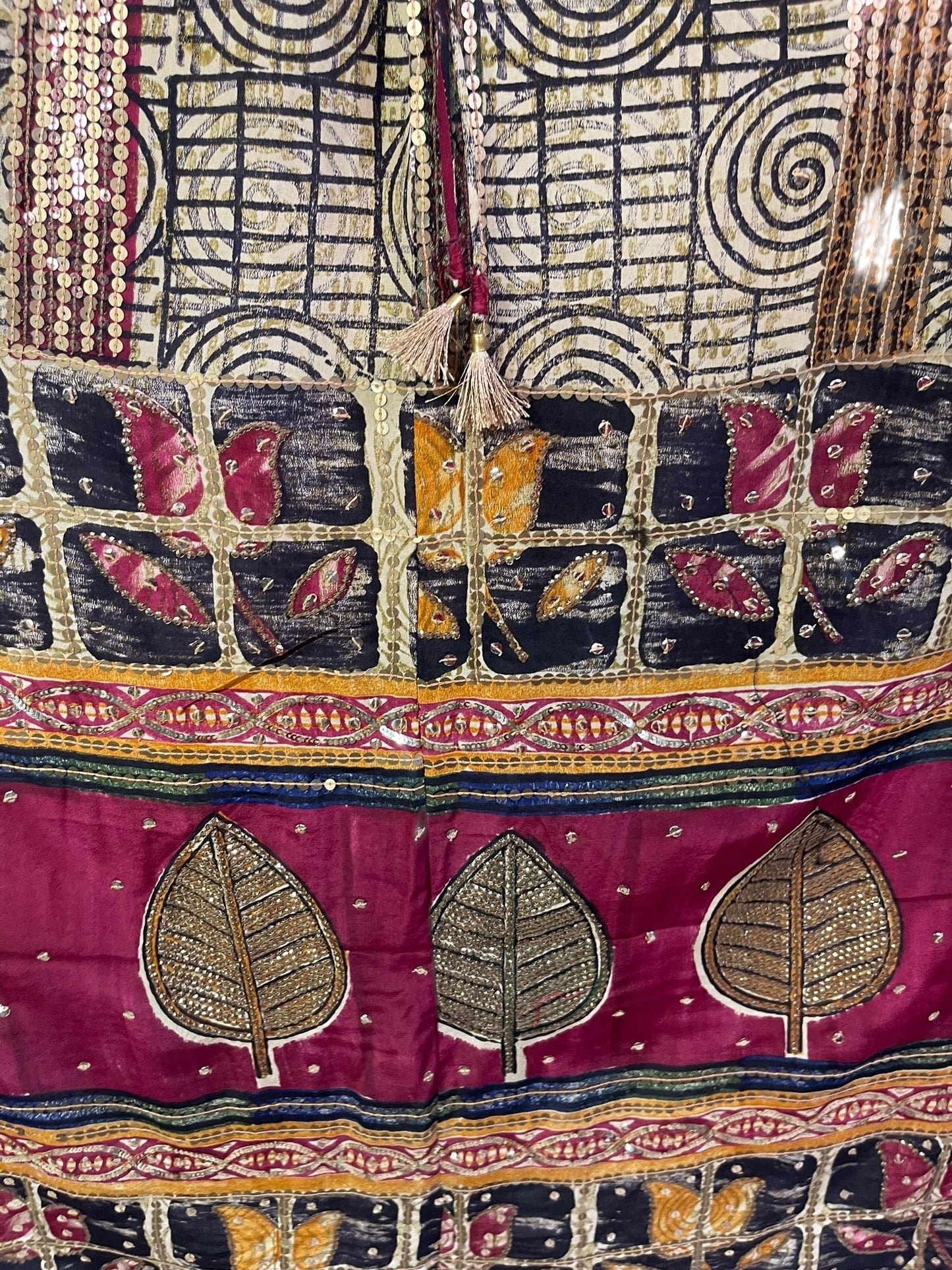 PRC6760 Avatar Pure Silk Maxi Kaftan