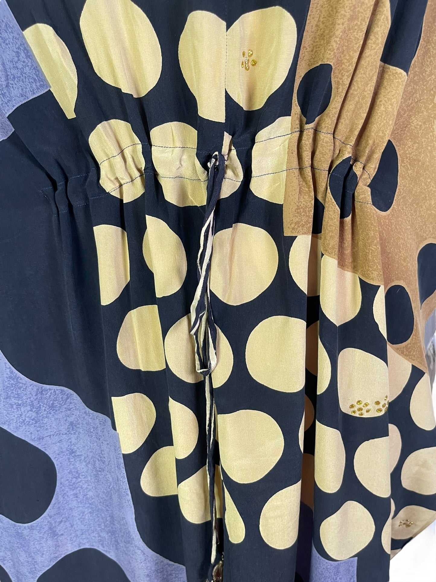 PRC6769 Avatar Pure Silk Maxi Kaftan