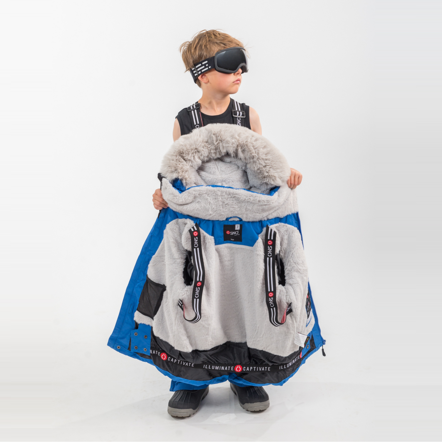 Liam's Luxury Snowsuit - Jacket & Snowpants