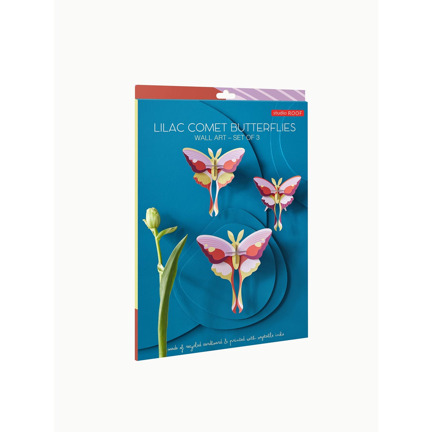 Lilac Comet Butterflies<br> Set of 3