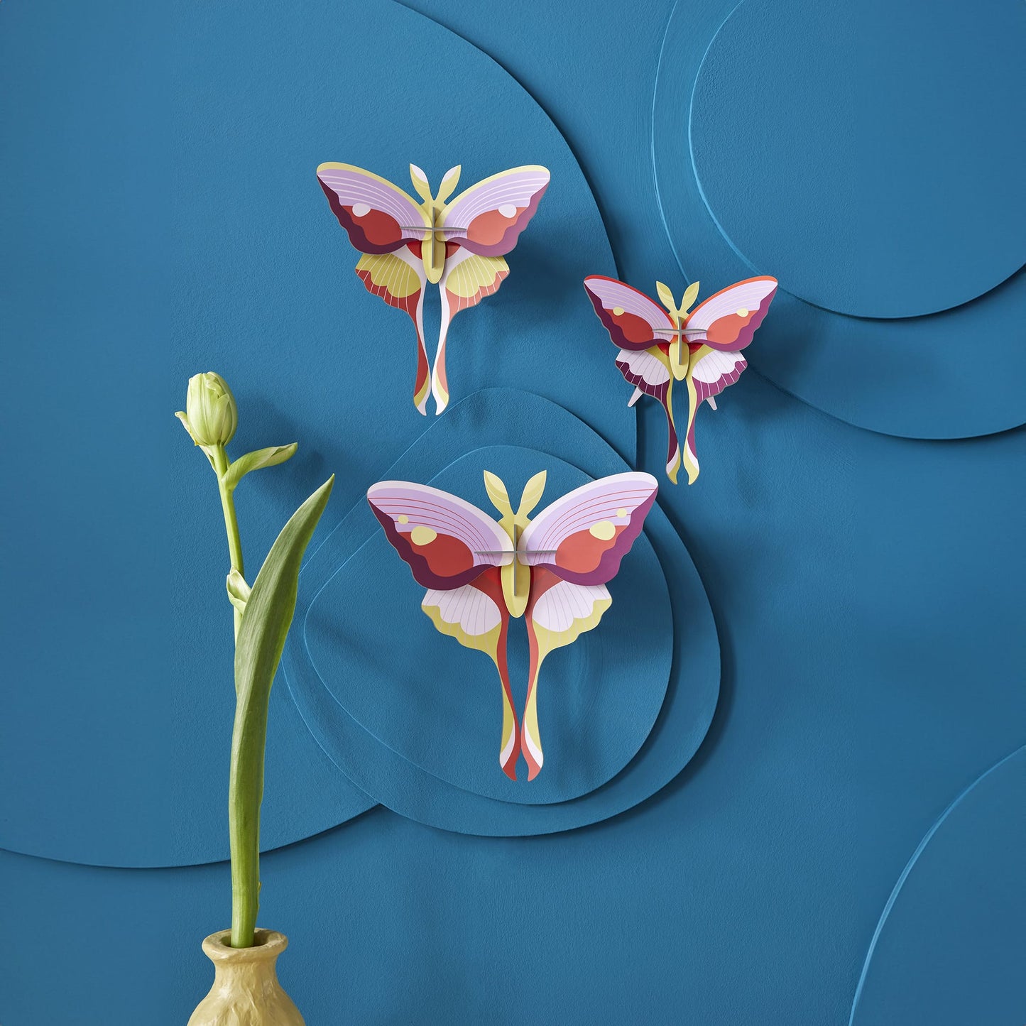 Lilac Comet Butterflies<br> Set of 3