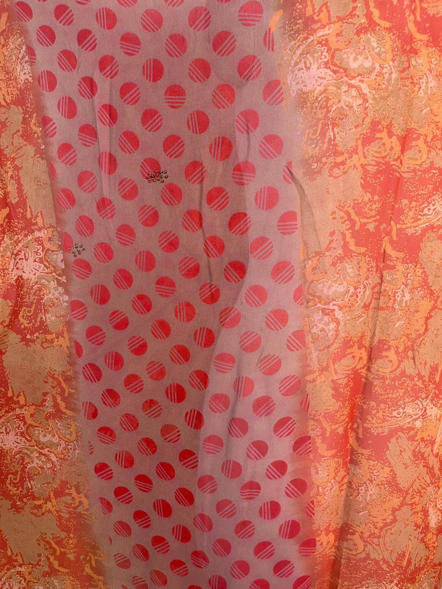 PRG6379 Sheer Avatar Pure Silk Maxi Kaftan