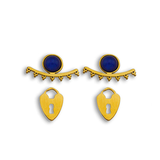 LYDIA 2-Pair Stud Earrings Set