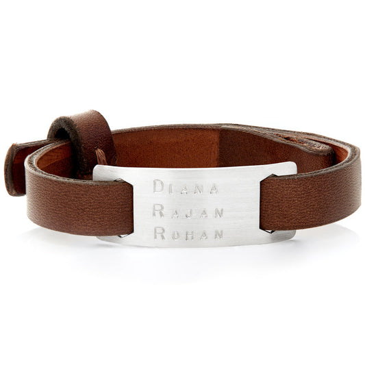 Marley Brown Leather Bracelet