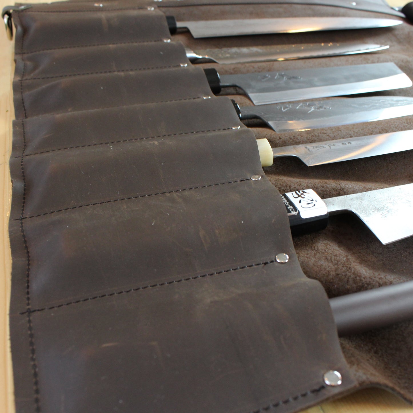 Leather Knife Roll