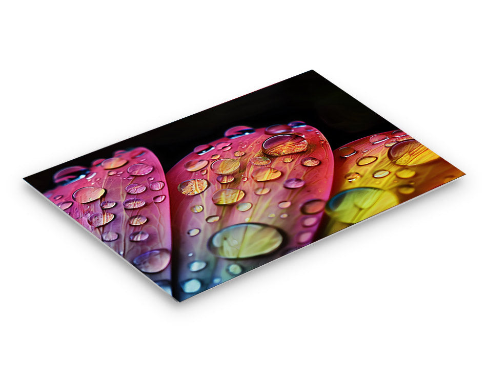 Metal print - Water drops-Wall Art
