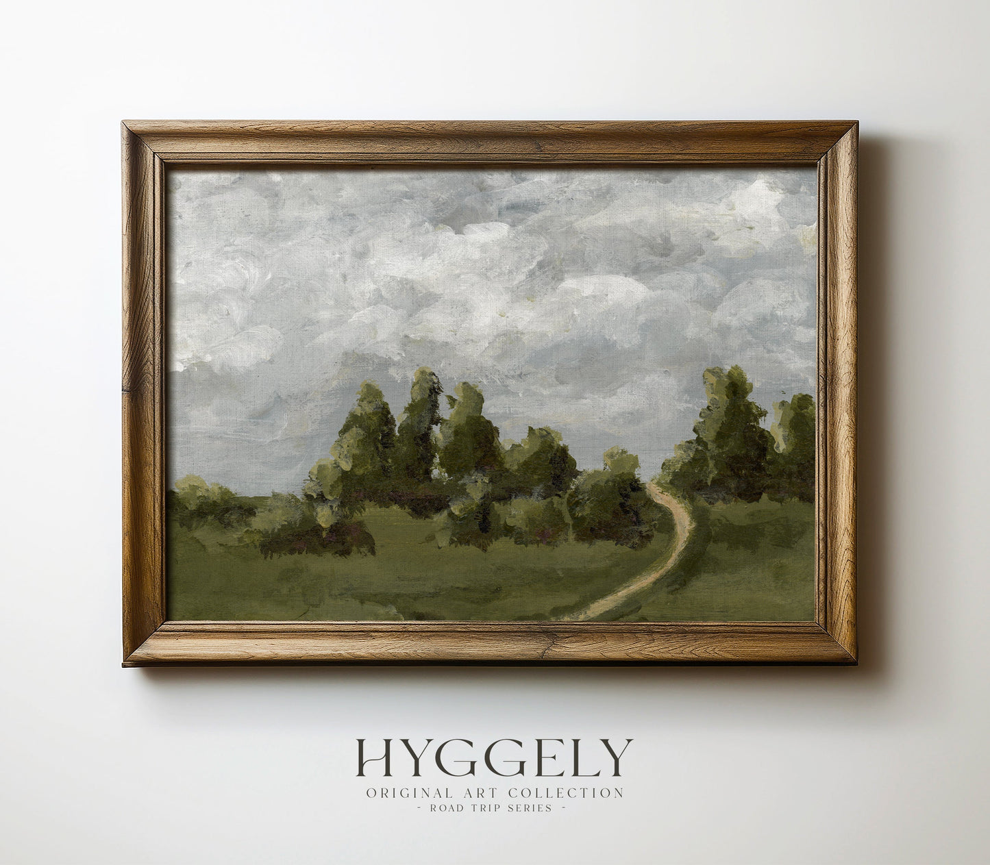 Brewing Storm | Landscape Art Print | Road Trip Series | RT130