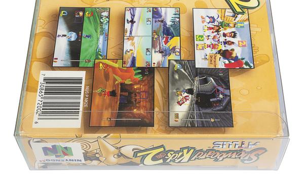 Nintendo N64 SNES Super Nintendo (Game Box) EVORETRO PET Protectors - Pack of 25