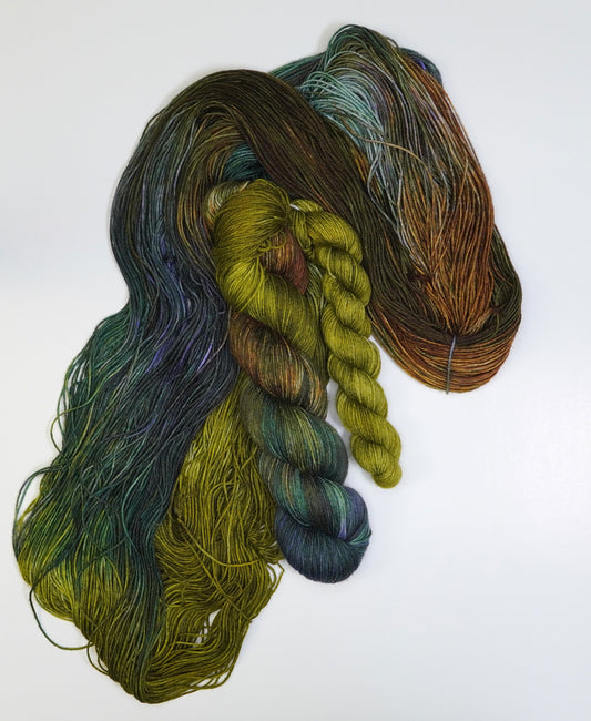 Mycelium Bloom - Fingering Sock Set