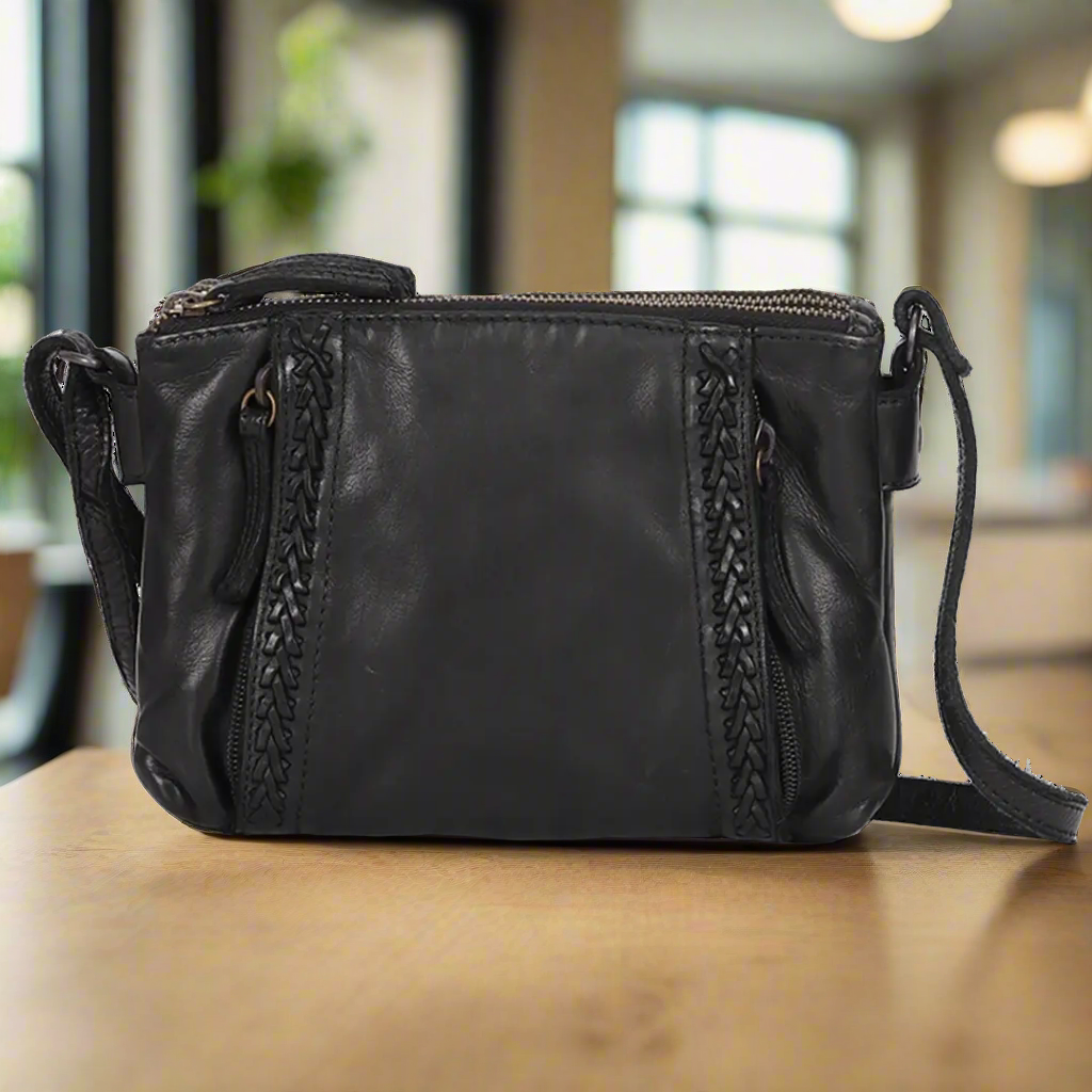 MET Crossbody Braided Bag