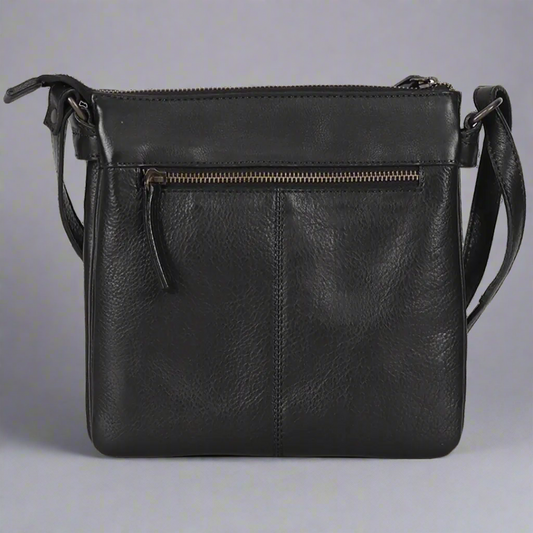 MET Leather Crossbody Bag