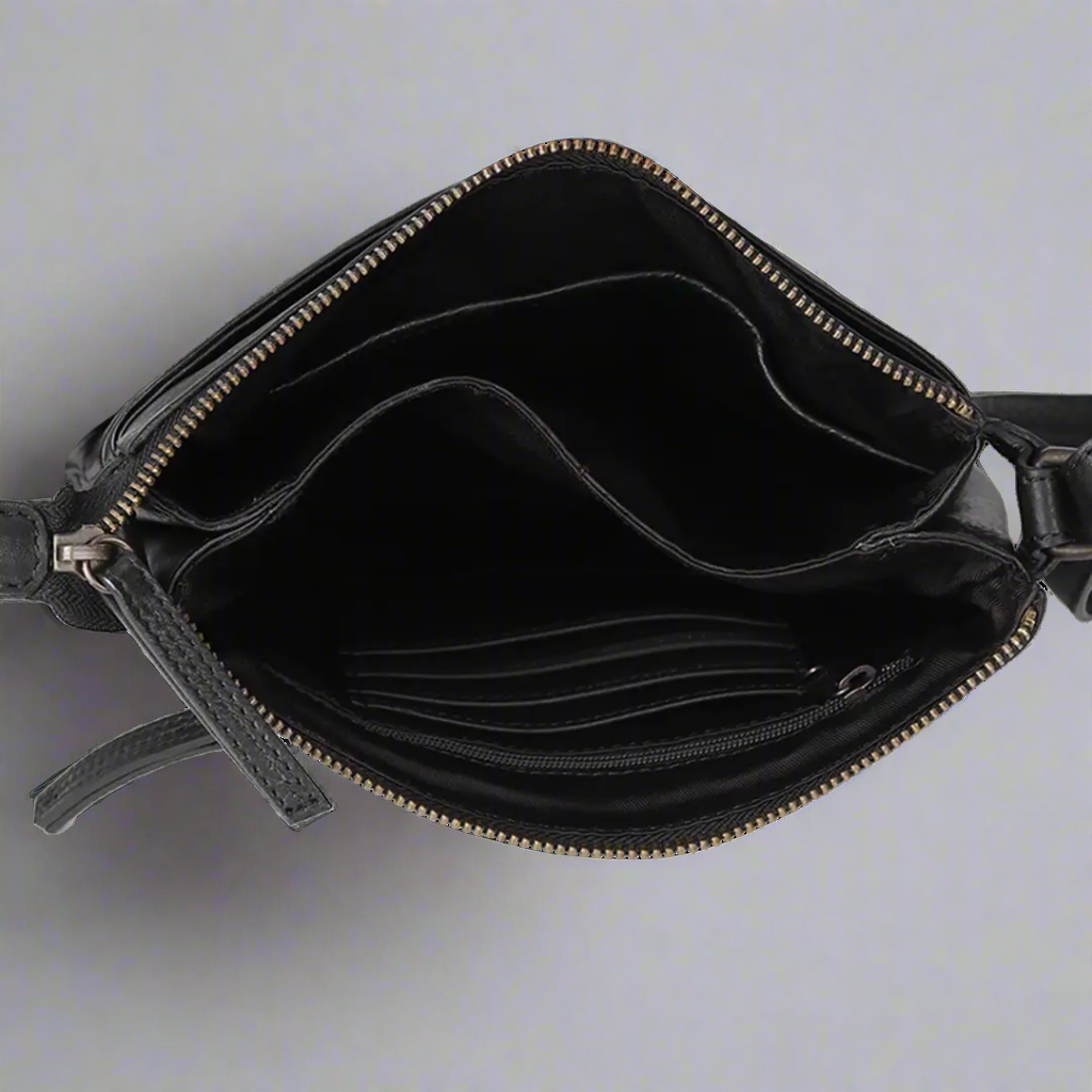 MET Leather Crossbody Bag