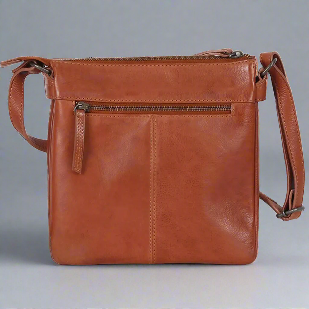 MET Leather Crossbody Bag