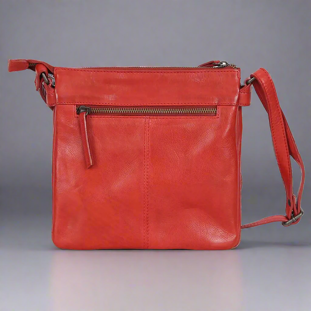MET Leather Crossbody Bag
