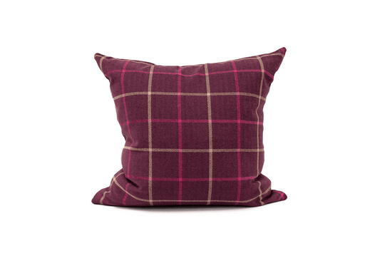 Vino Check Cushion Cover