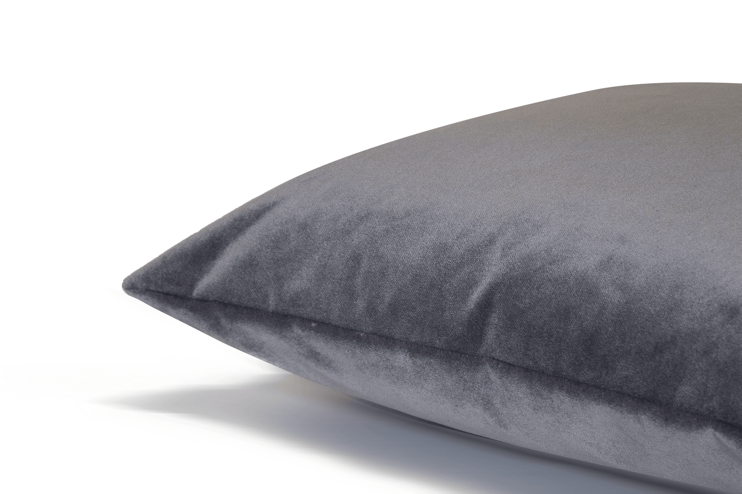 Grey Velvet Cushion Cover