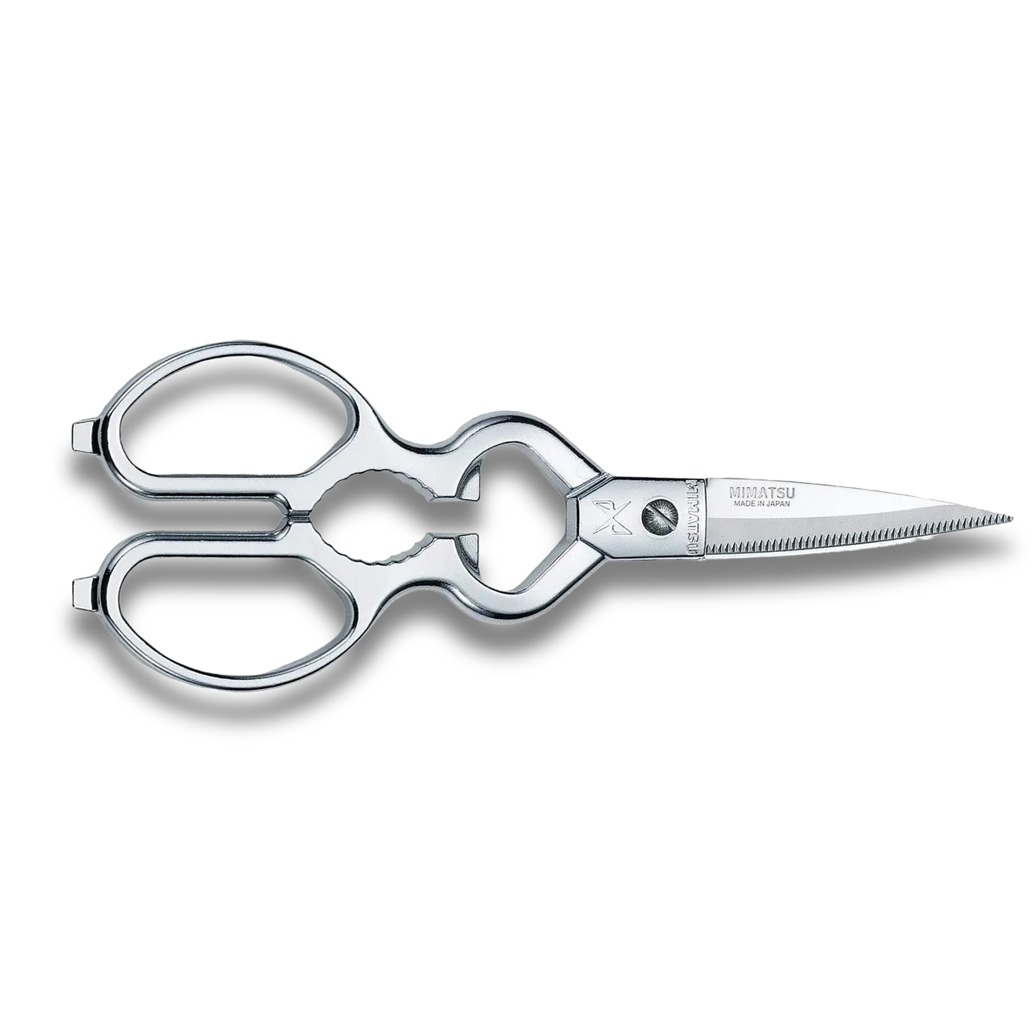 MIMATSU Stainless Steel Kitchen Scissors – Screw-Type | Made in Japan