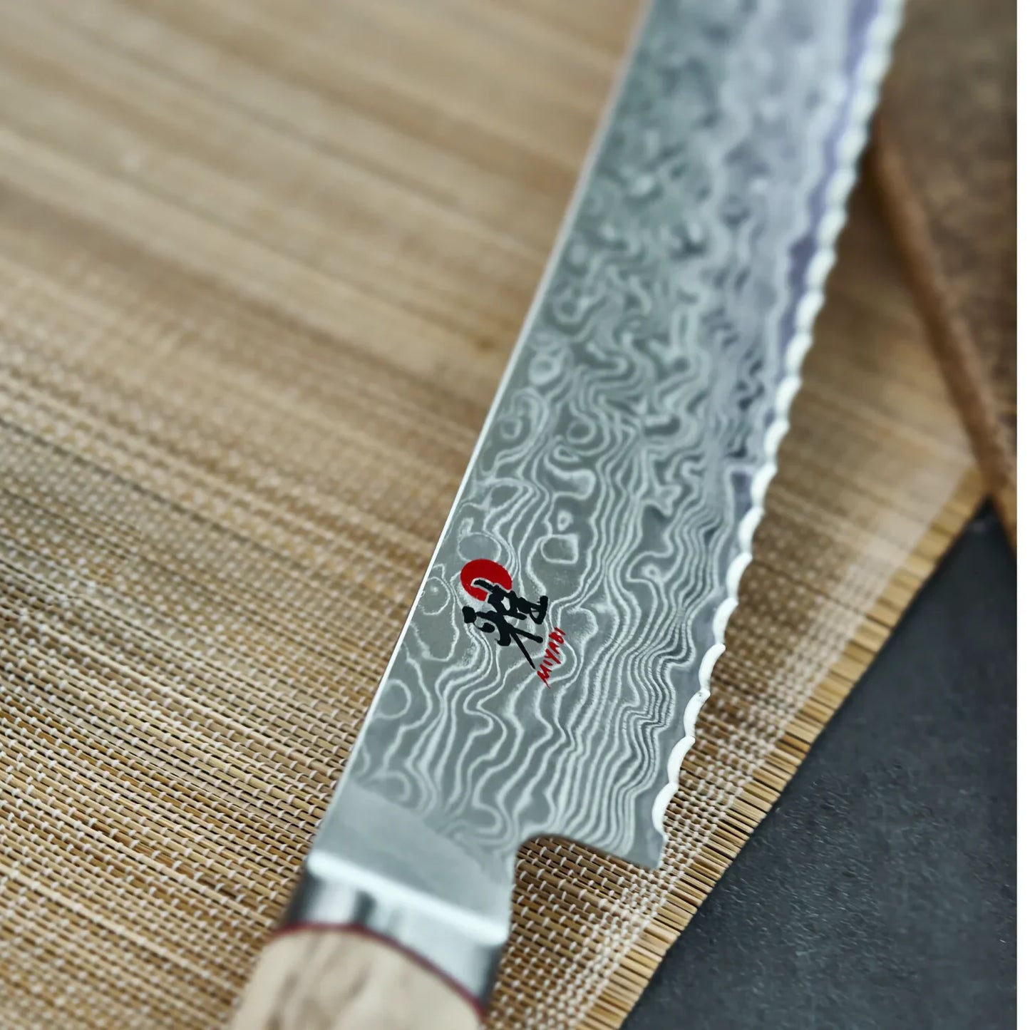 MIYABI 5000 MCD - 9-inch - Bread knife, brown