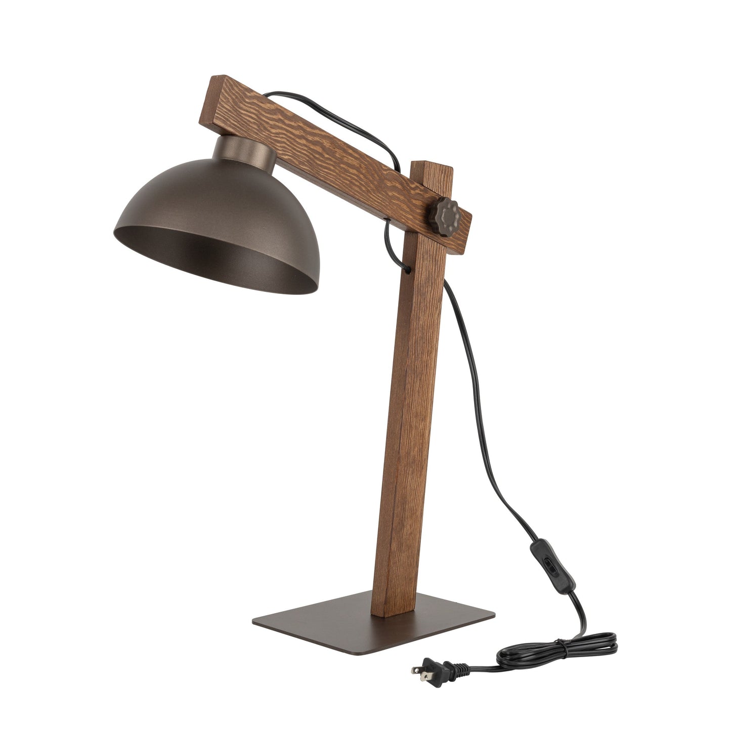 OSLO Brown Scandinavian Night Lamp