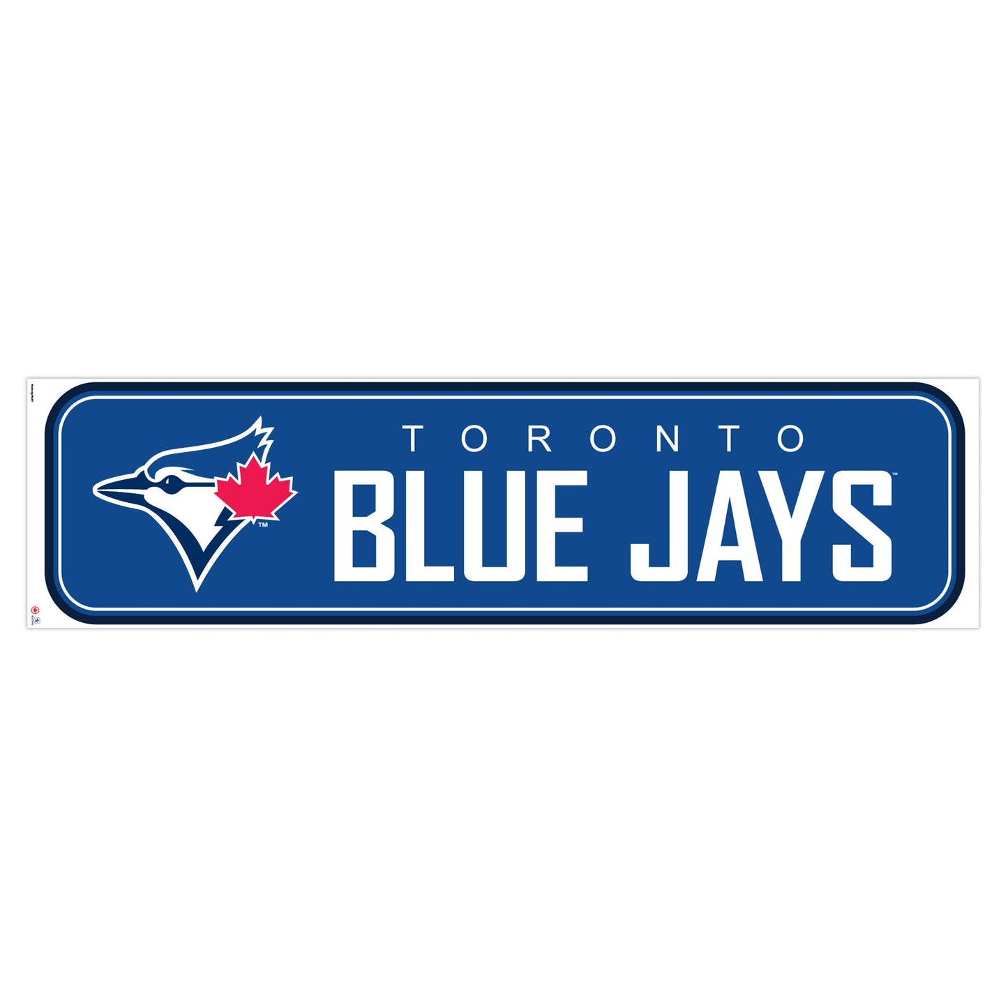 Toronto Blue Jays 90x23 Team Repositional Wall Decal - Long Design