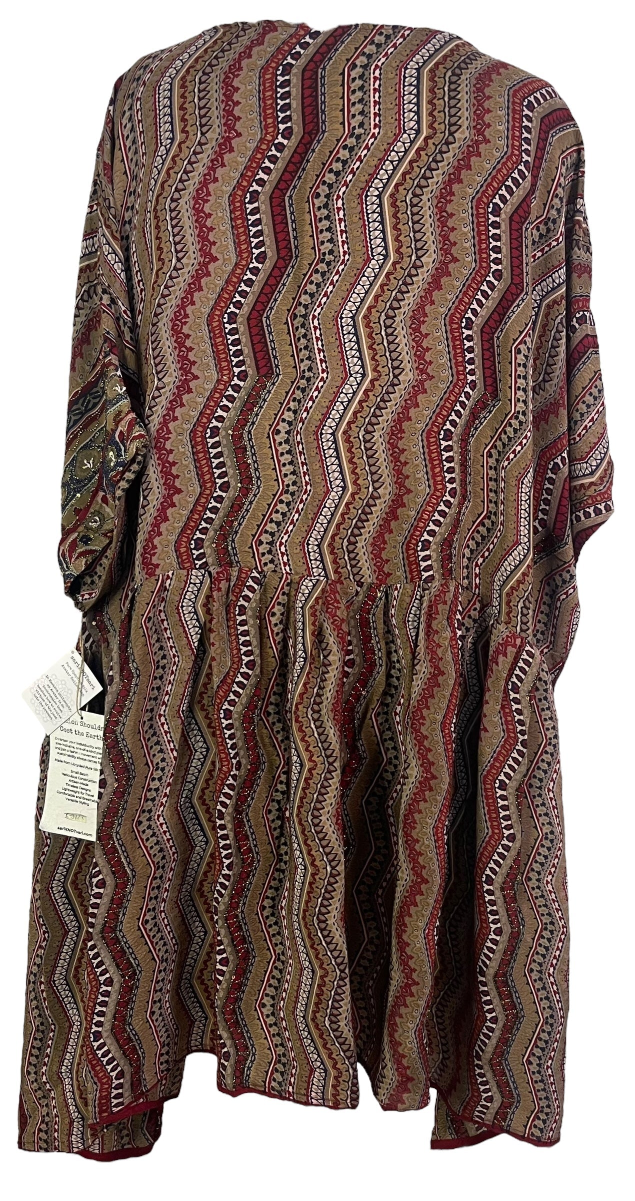 PRC3772 Avatar Pure Silk Boxy Babydoll Dress