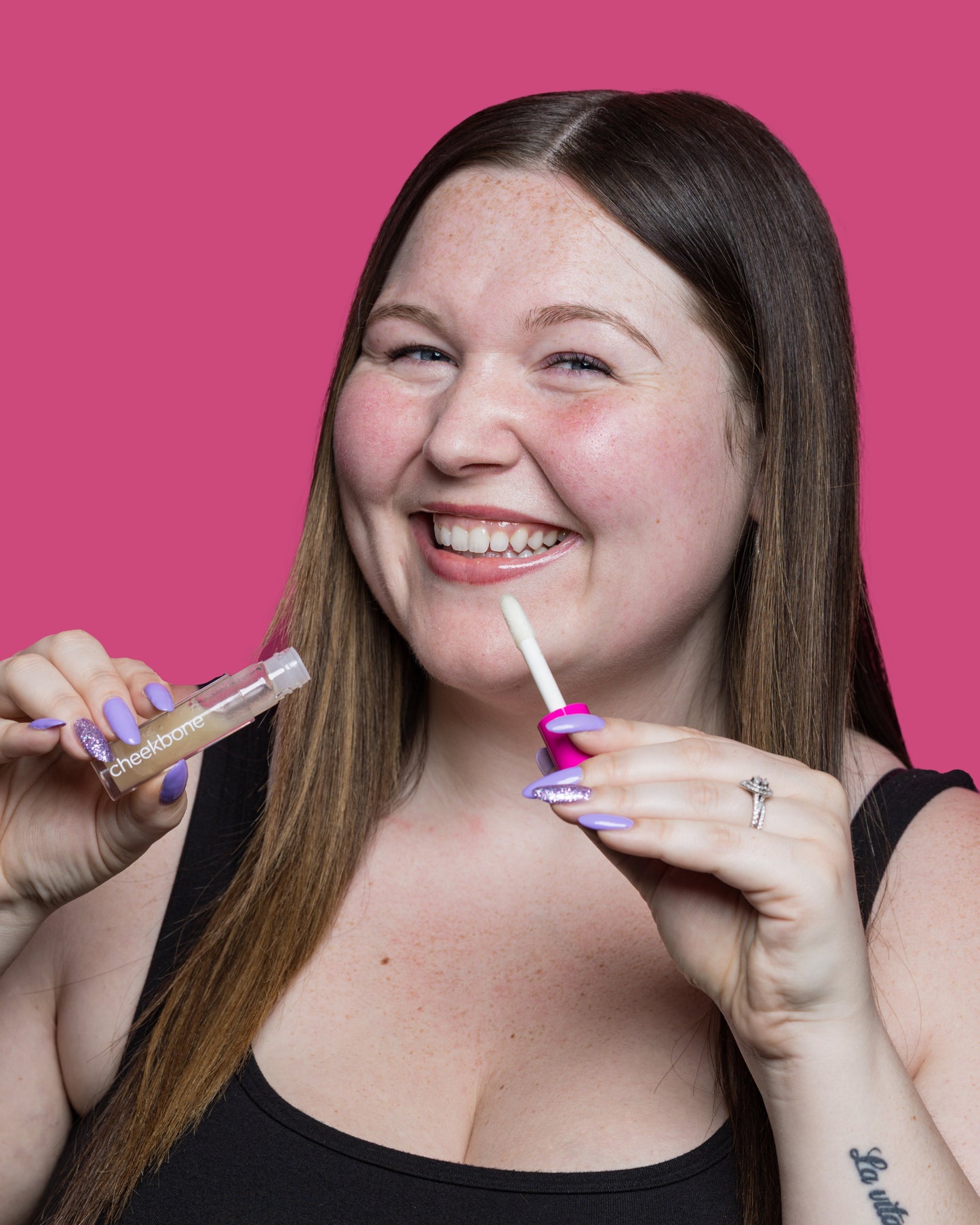 Huile pour les lèvres cicatrisante