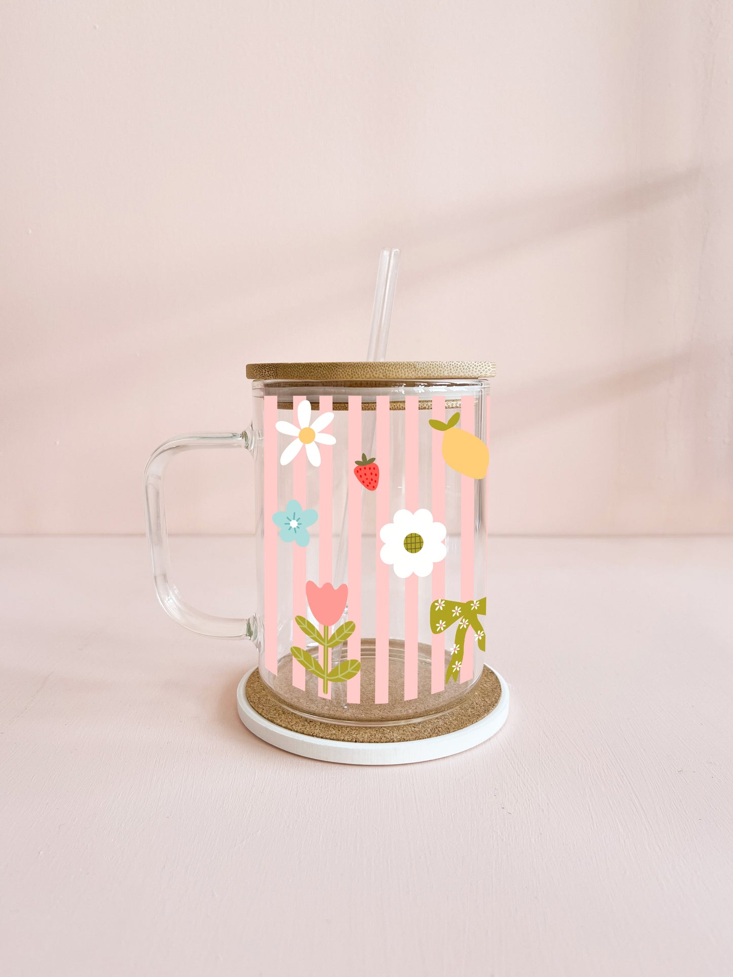 Tasse boho 17oz - Salade de fruits