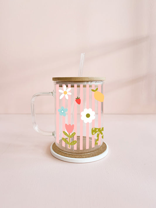 Tasse boho 17oz - Salade de fruits