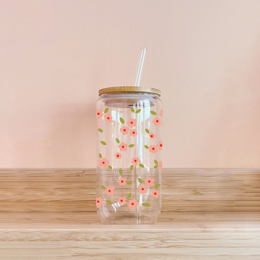 Verre boho - Bloom rose