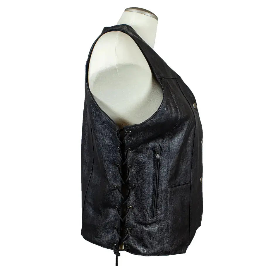Open Road Women's Leather Vest