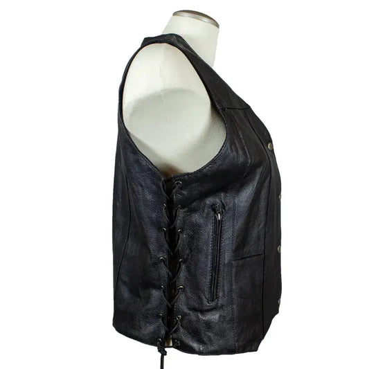 Open Road Women's Leather Vest