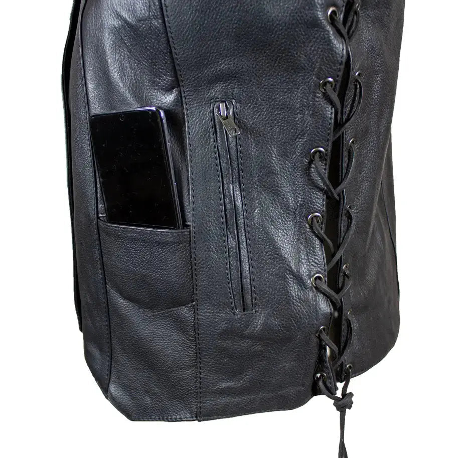 Open Road Women's Leather Vest