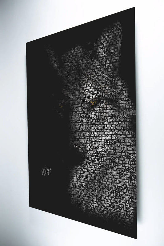 Metal Print Wolf