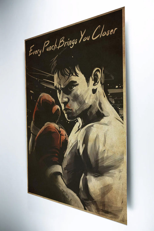 Metal Print Every Punch Brings You Closer