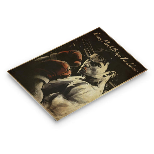 Metal Print Every Punch Brings You Closer