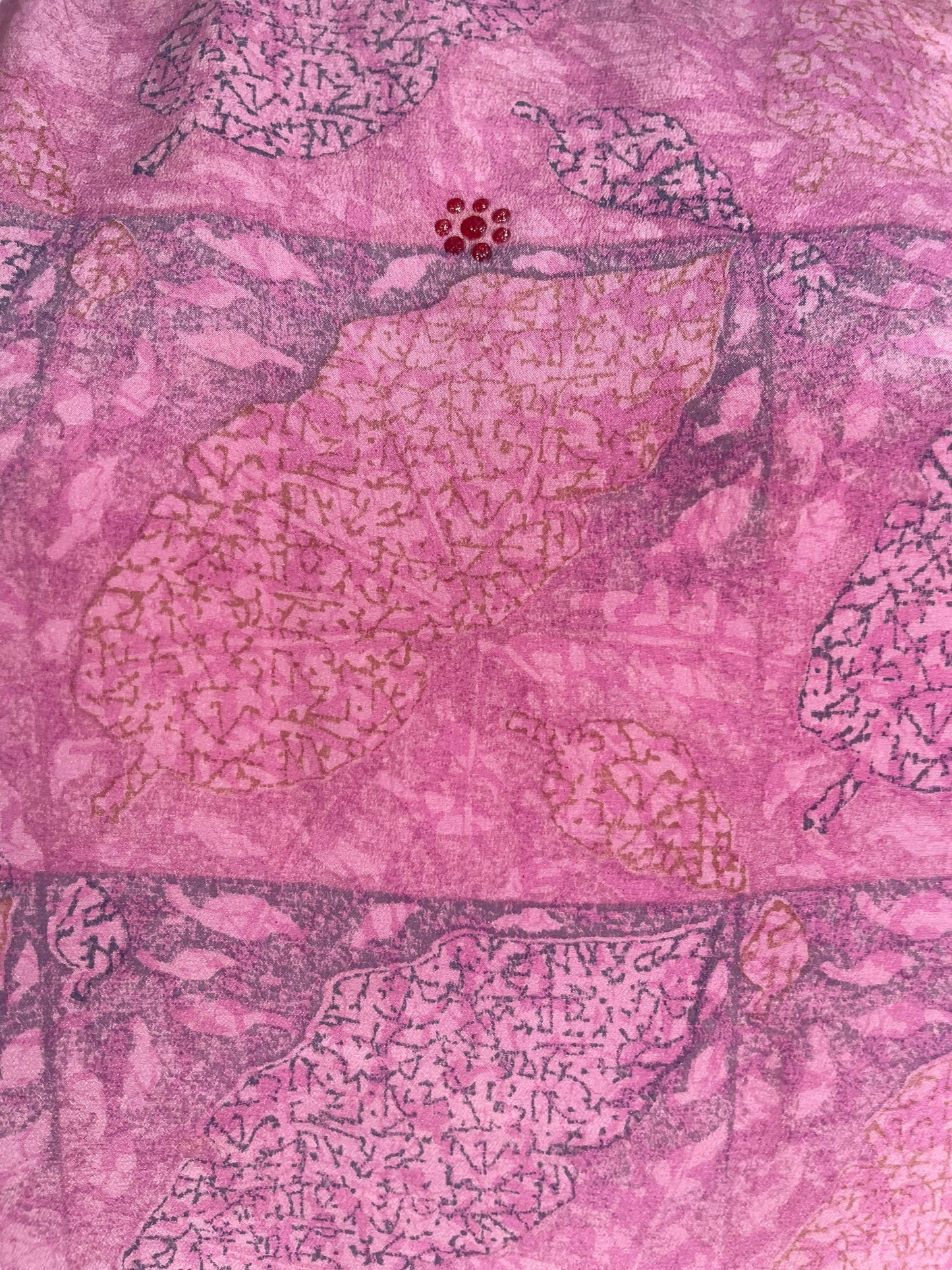 PRC6685 Avatar Pure Silk Side Slit Top