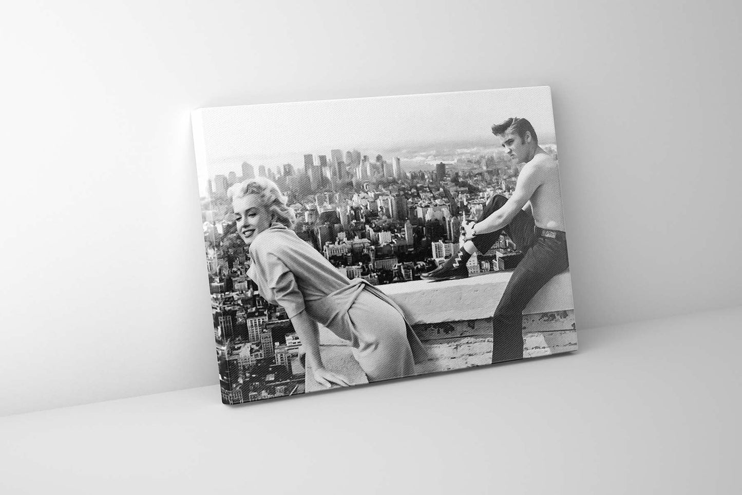 Canvas print Marilyn & Elvis - Wall Art Decor