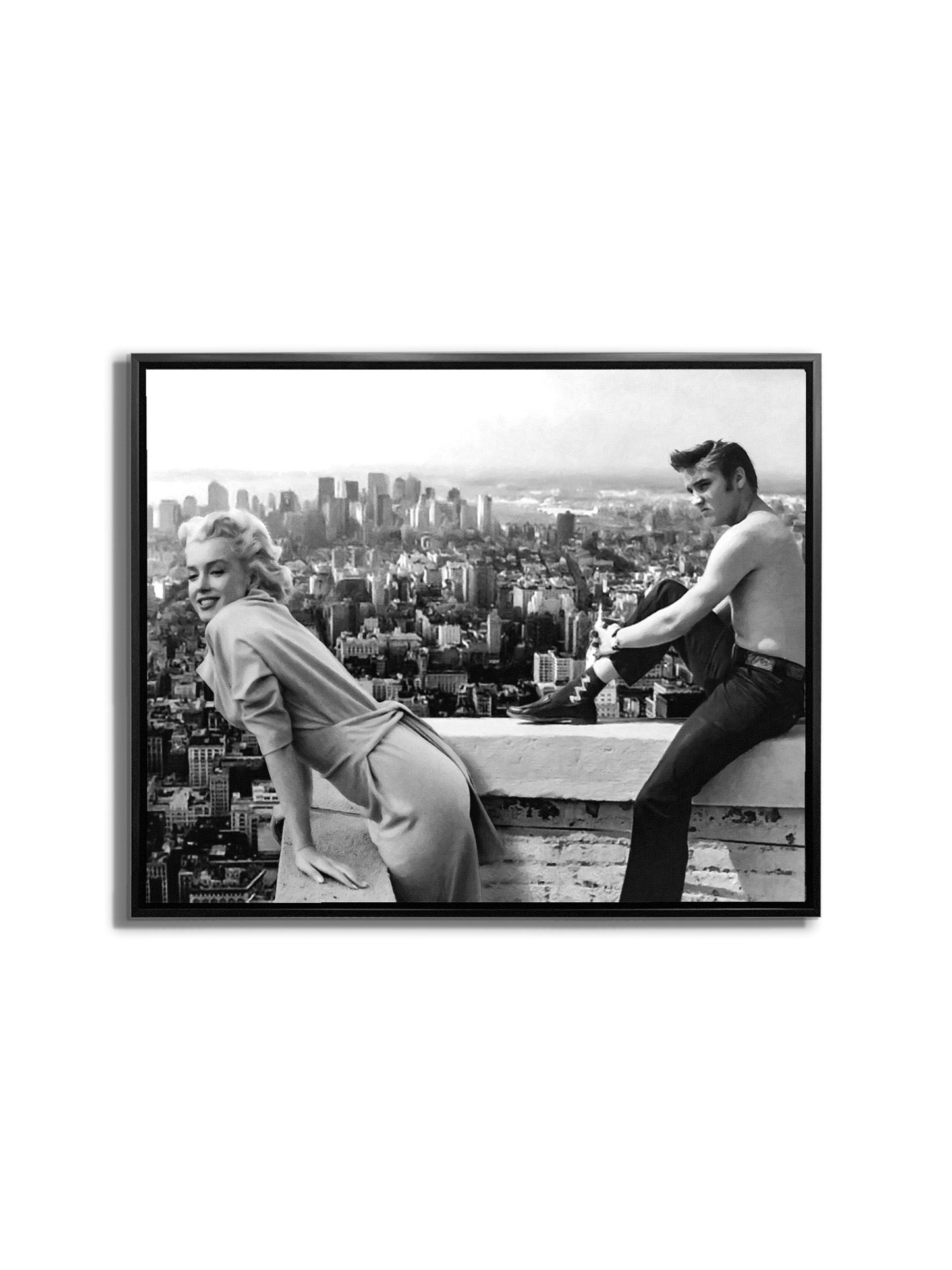 Canvas print Marilyn & Elvis - Wall Art Decor